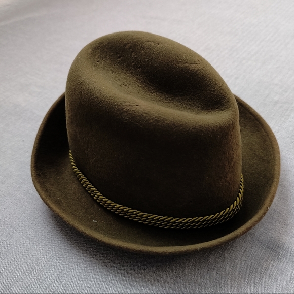 Vtg Tirol Woolfelt Hat Austria - Picture 4 of 11